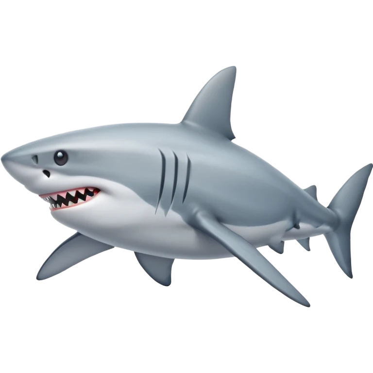 tiburón con zapatos emoji