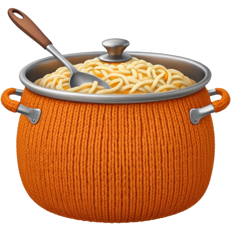 cooking pot cozy    emoji