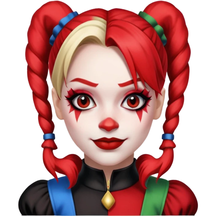 Harley Quinn from DC Comics emoji