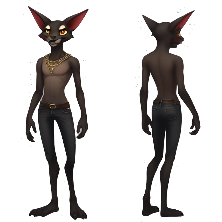  edgy anthro vernid full body e emoji