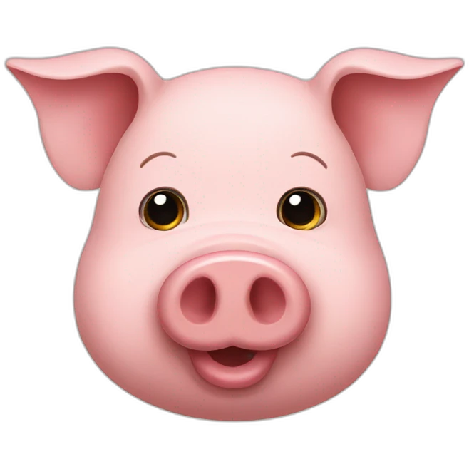 pig with a beard emoji