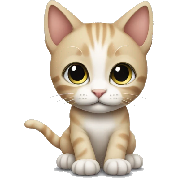 Kitten dj  emoji