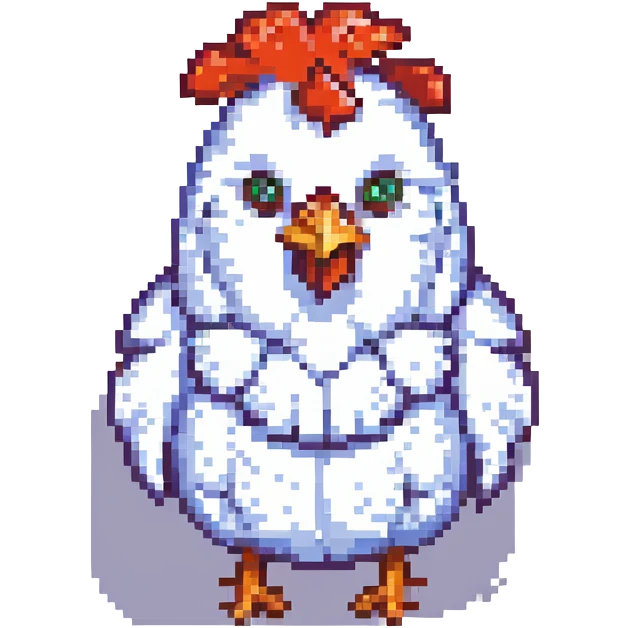 DANG CHICKEN! YEE-HAW emoji
