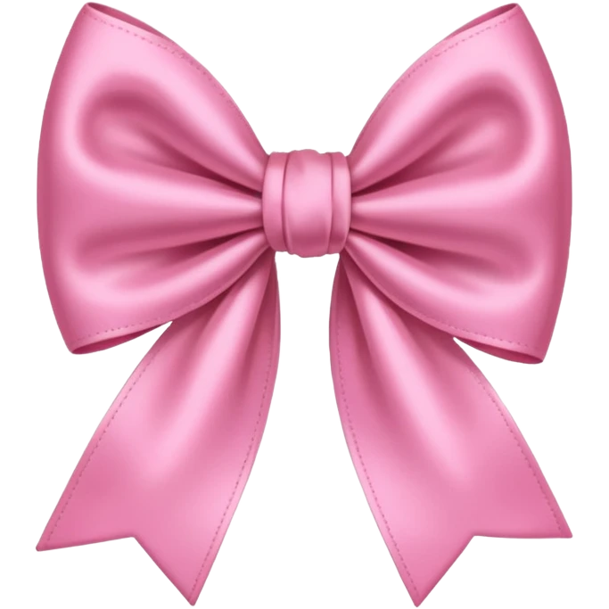 Pink bow emoji