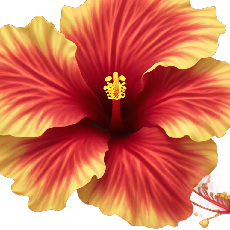 Hibiscus flower emoji