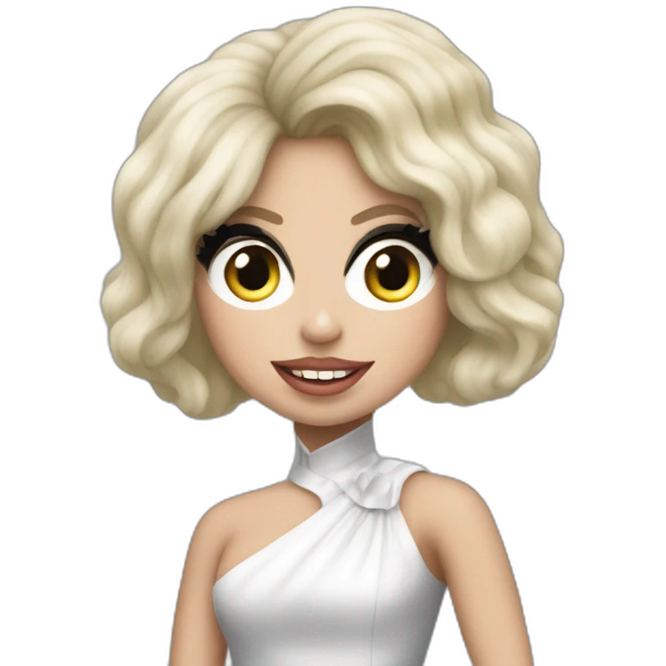 Lady Gaga On BORN THIS WAY ERA emoji