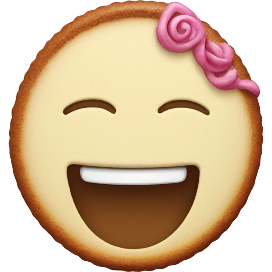 cake face smile emoji