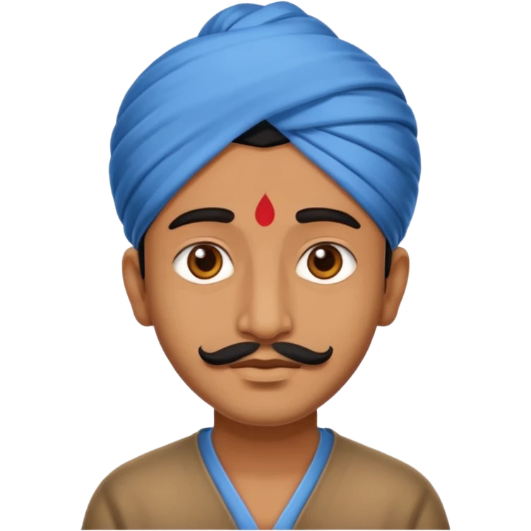 Indian man 25 years old  emoji