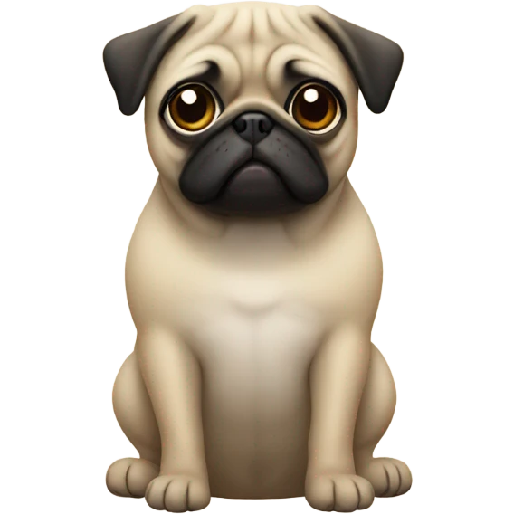 Pug emoji