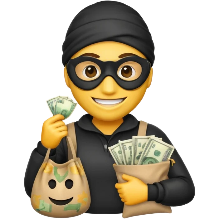 robber emoji emoji