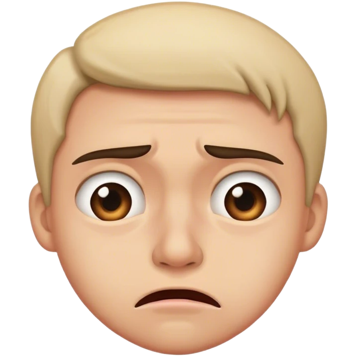 Disgusted emoji