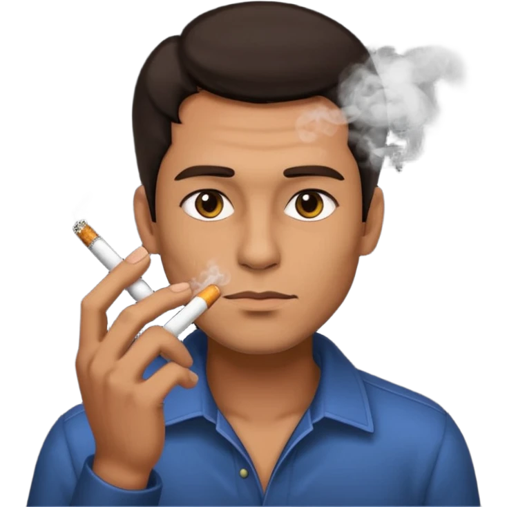 man smoking  emoji