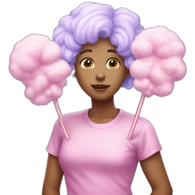 cotton candy emoji