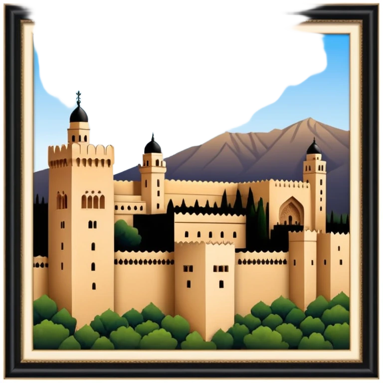 alhambra, granada emoji