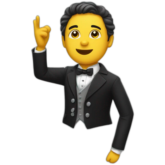 Musical conductor  emoji