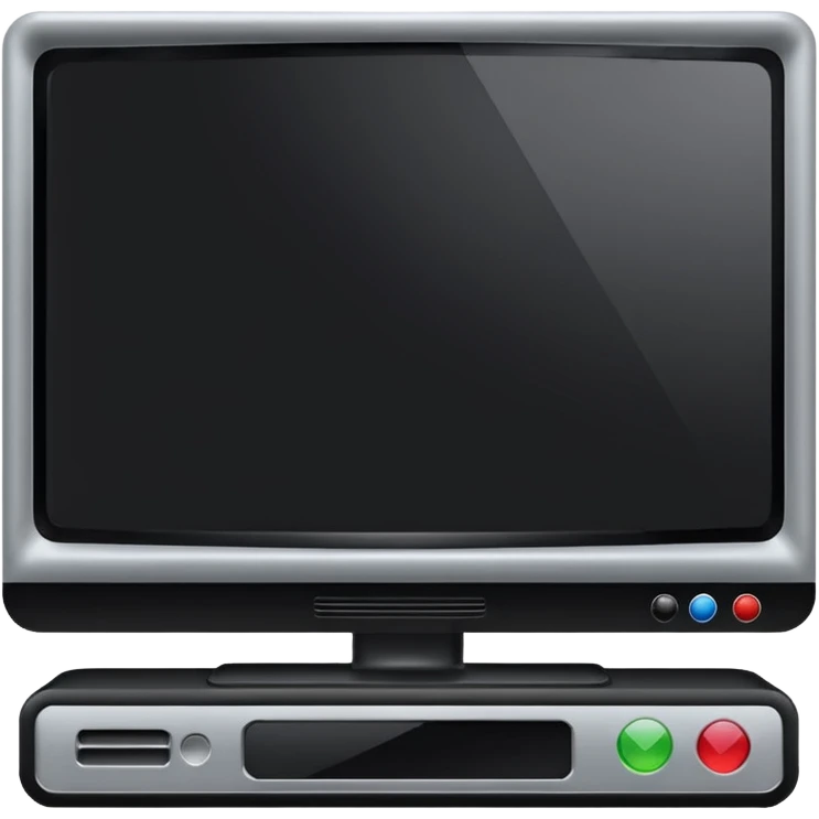 Flat tv emoji