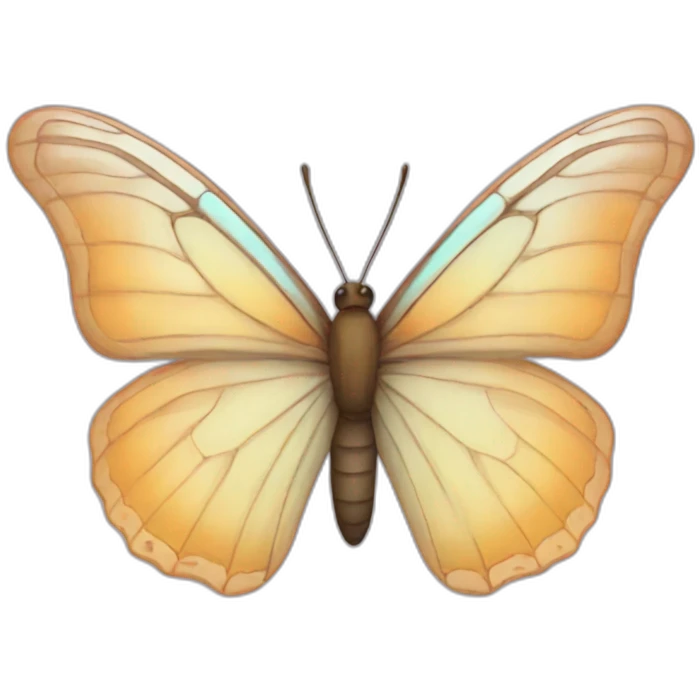 butterfly-without-wings emoji