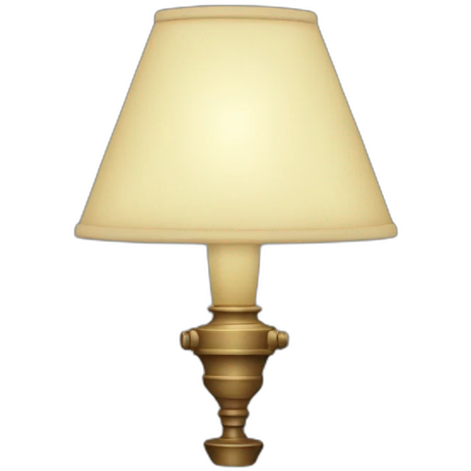 Lampe with eyes emoji
