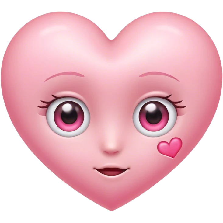 Heart With cute eyes emoji