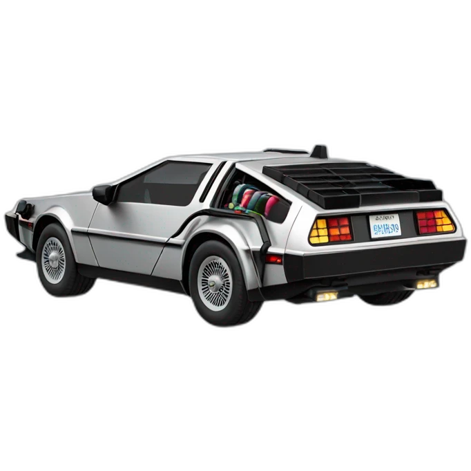 delorean emoji