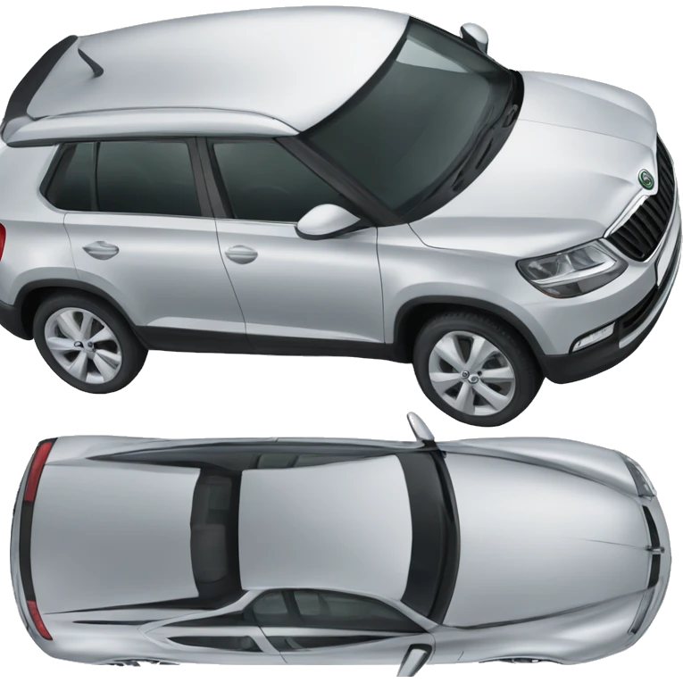 Make a car like Skoda laurin&klement emoji