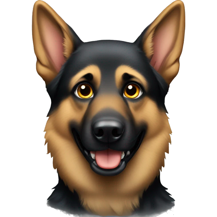 German shepherd k9 emoji
