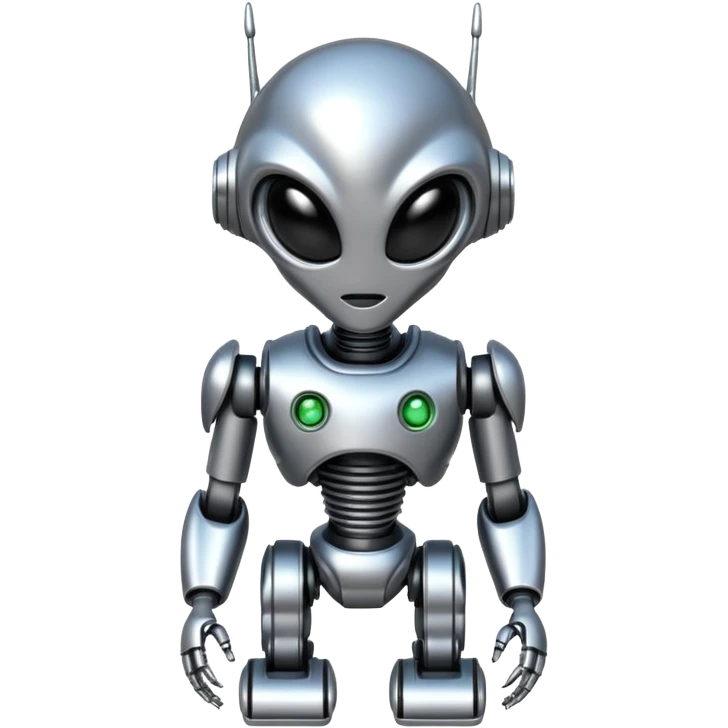 Alien robot emoji