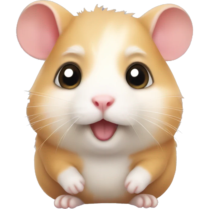 Cute hamster emoji
