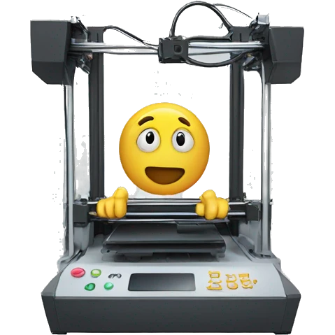 3D Printer emoji
