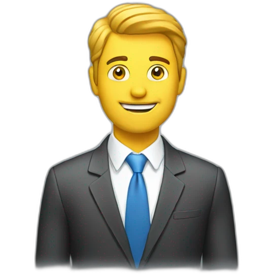 sales man emoji