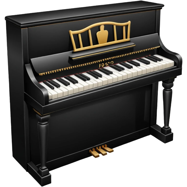 piano with no written text on it emoji
