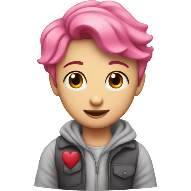 Cuore rosa emoji