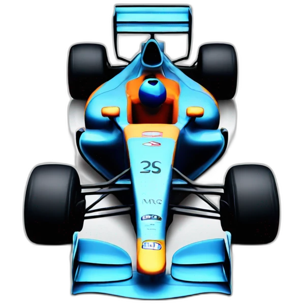 Formula 1 car emoji