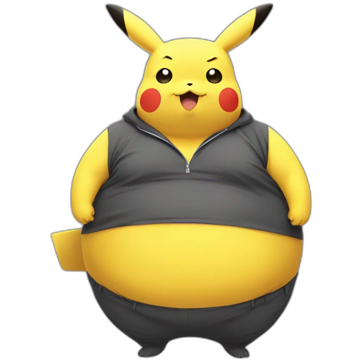 pikachu obese with no will to live emoji
