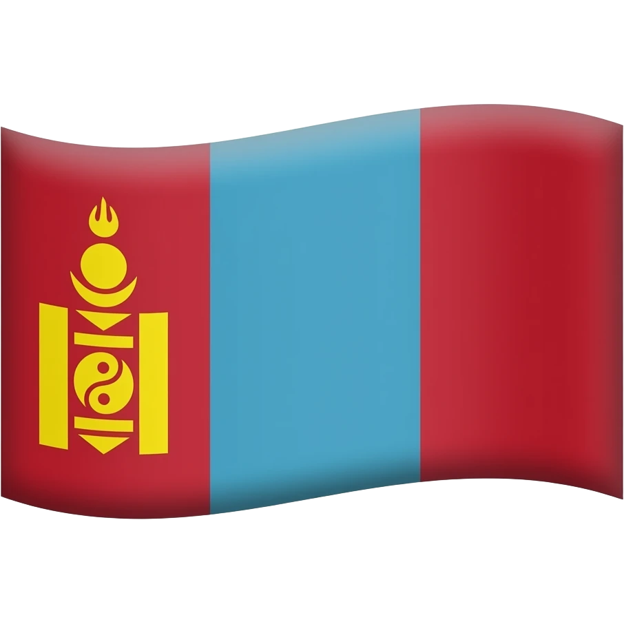 Moğol Empire flag emoji