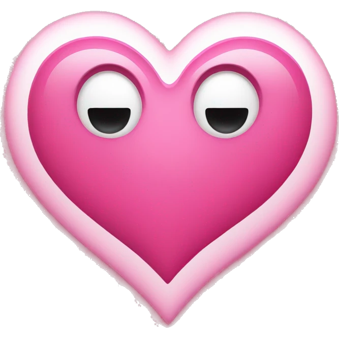 Pink heart  emoji