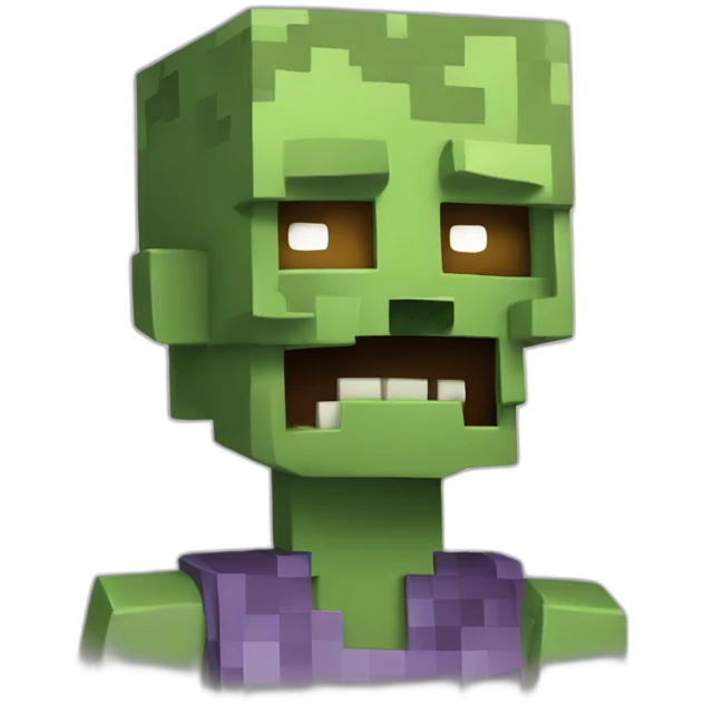 minecraft zombie emoji