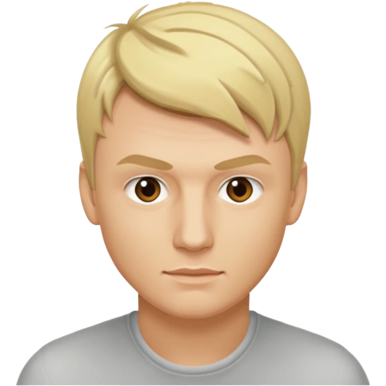 Nick Carter with blonde hair emoji