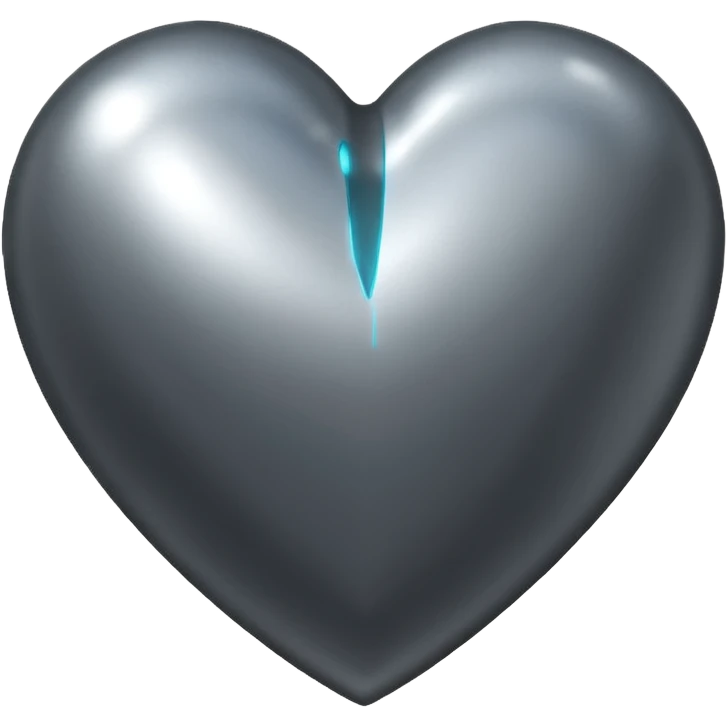 The iron heart emoji