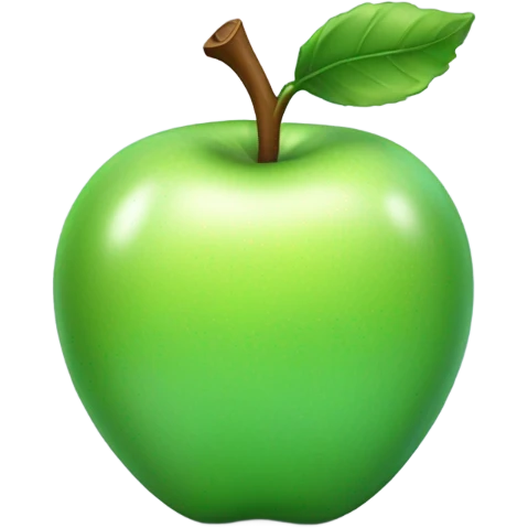  Blue apple emoji