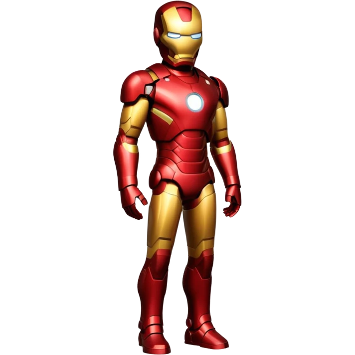 3d fake iron man almost like this 3d iron man emoji