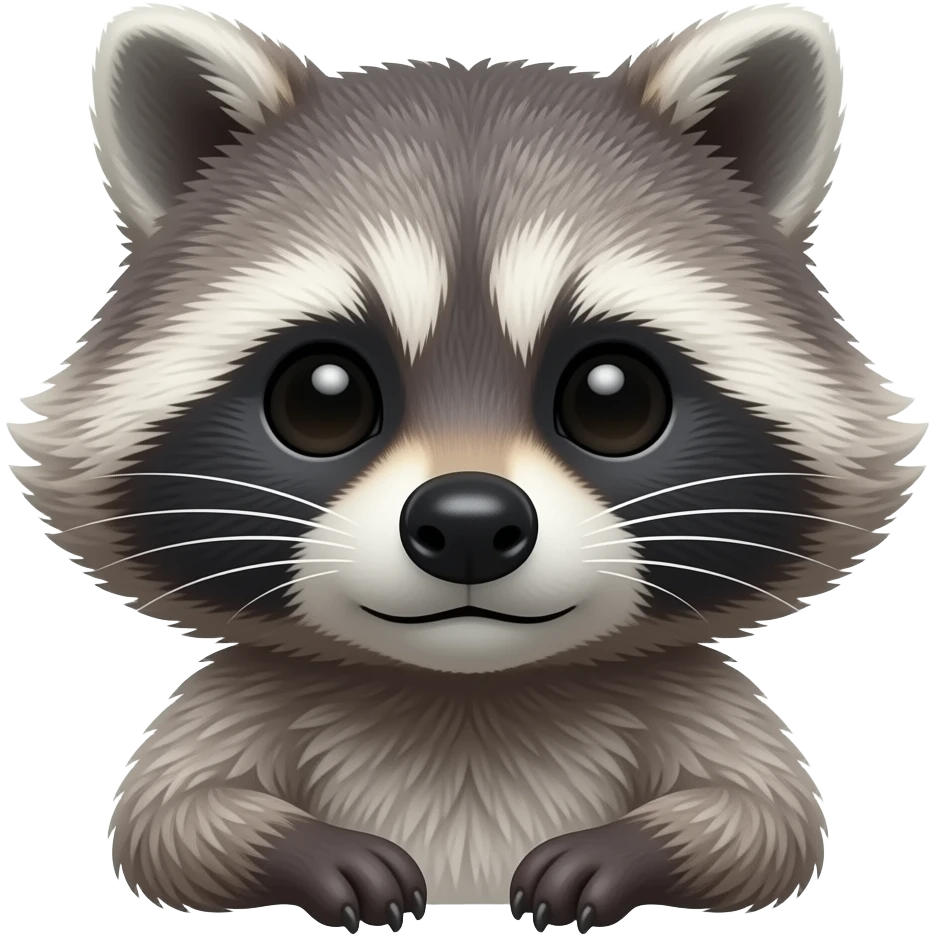 humanoid raccoon foot emoji