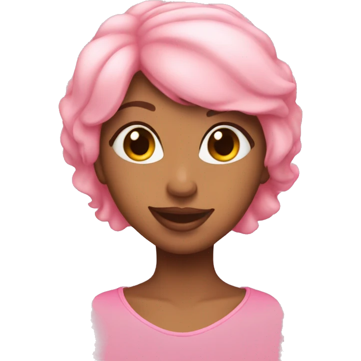 coquette pink heart emoji
