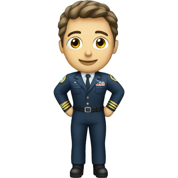 a pilot in a plane emoji