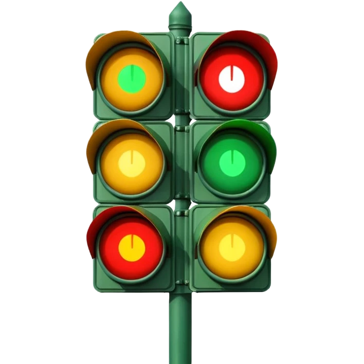 mac os icon rotation retro traffic signal directions emoji