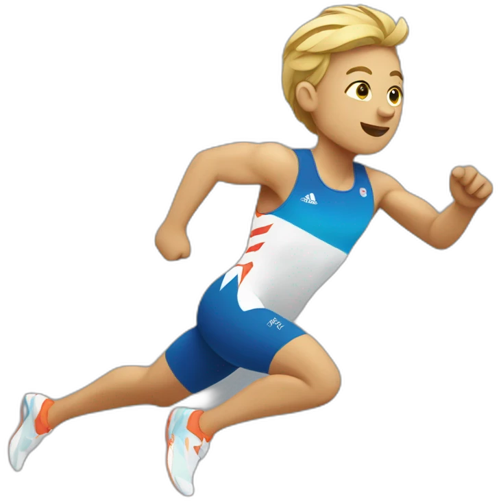 Paralympic runner emoji
