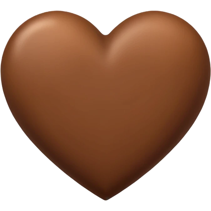 brown heart emoji