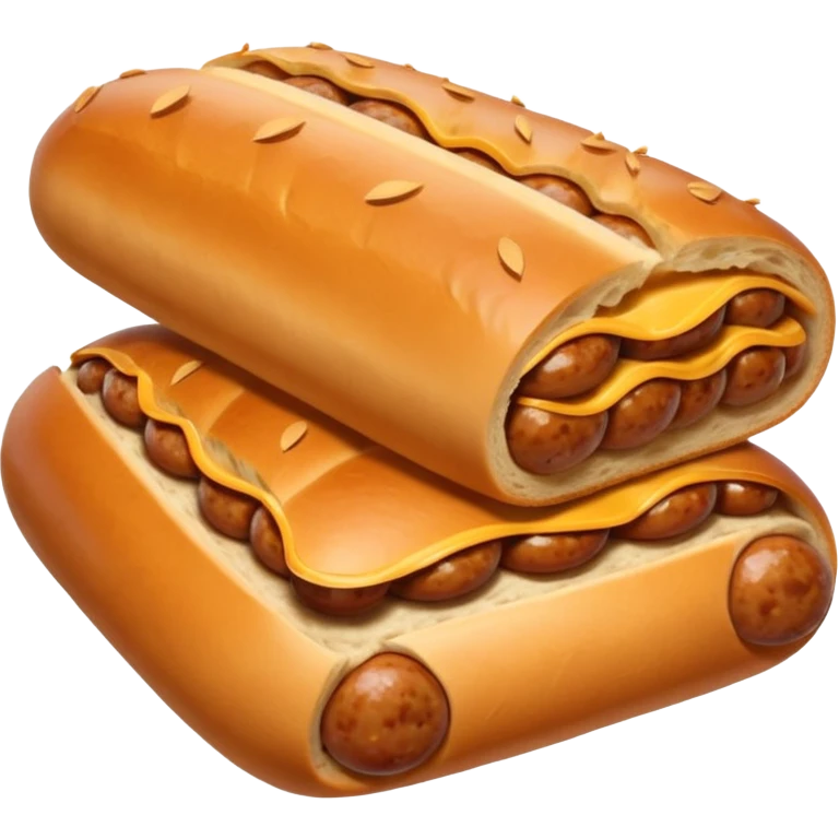 empty sausage bread emoji