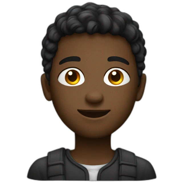 book boy black emoji
