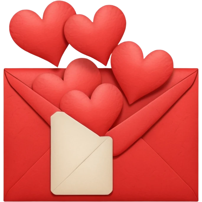 envelope with hearts emoji